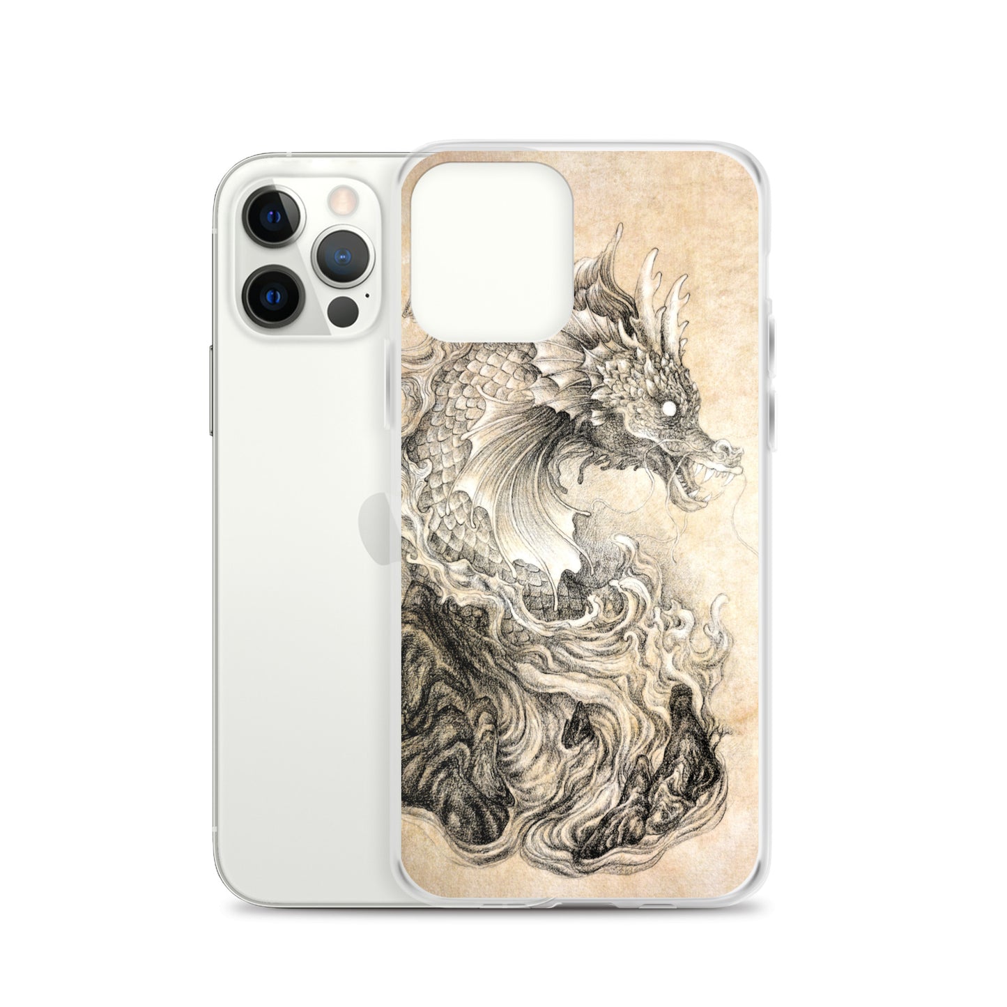 Water Dragon Guardian Clear Case for iPhone®