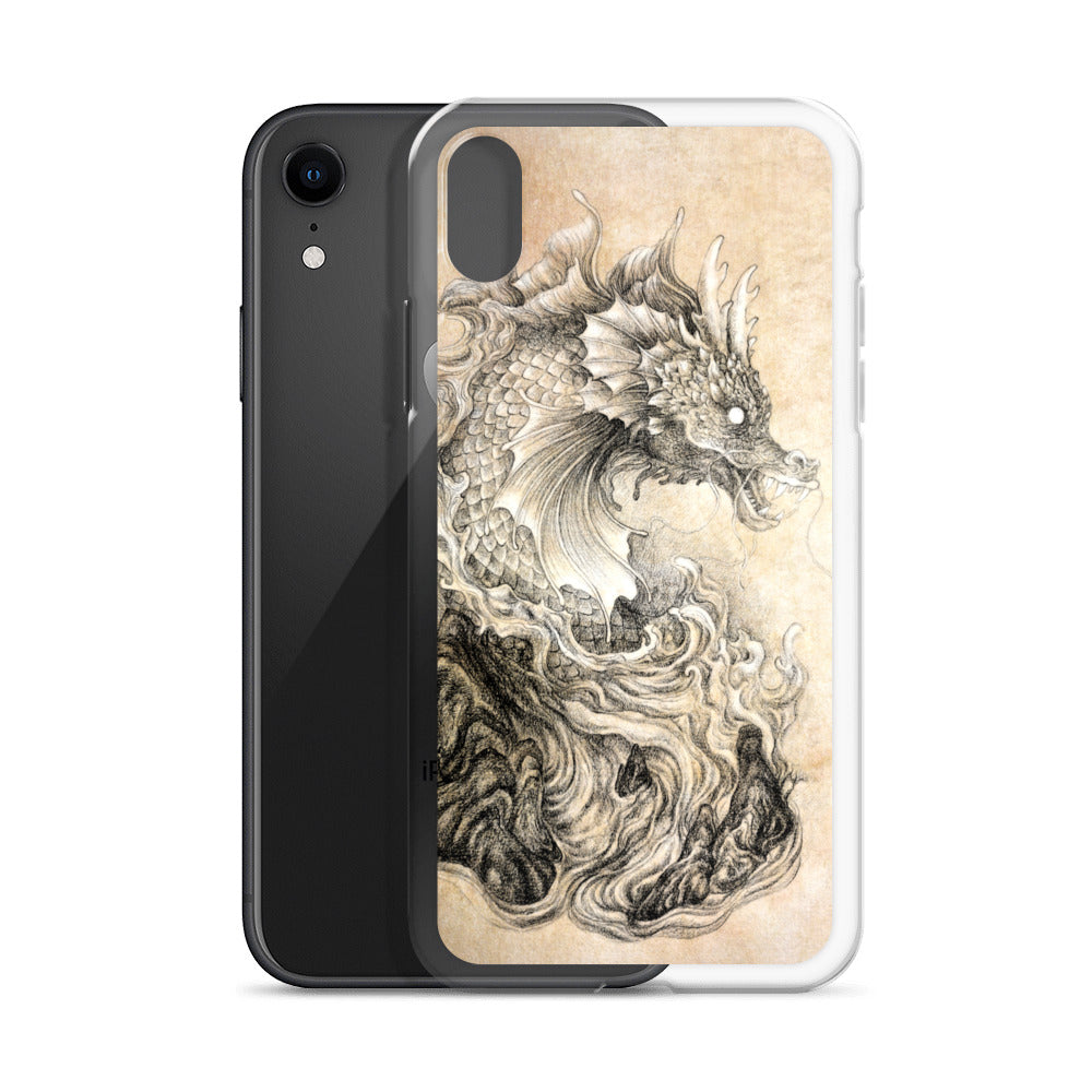 Water Dragon Guardian Clear Case for iPhone®
